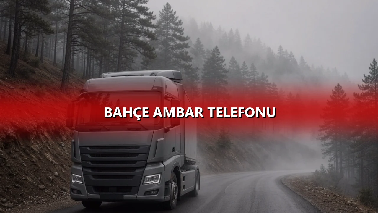 Bahçe Ambar Telefonu