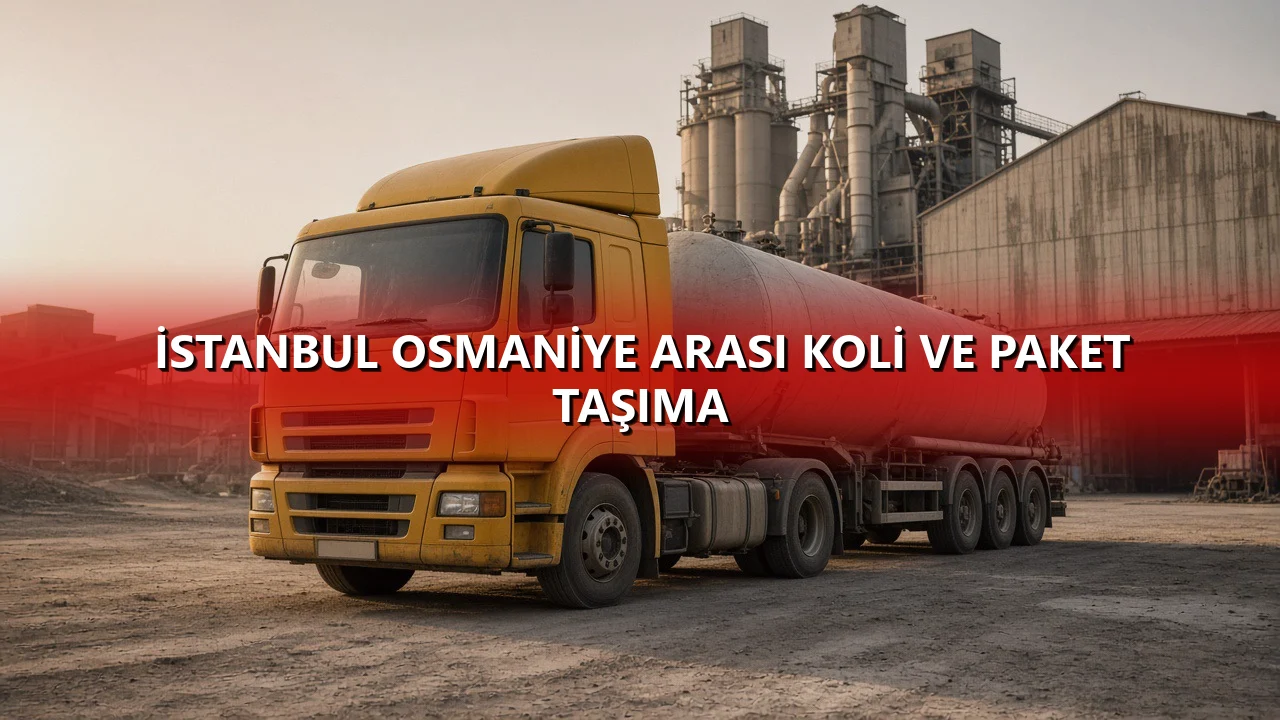 İstanbul Osmaniye Arası Koli ve Paket Taşıma